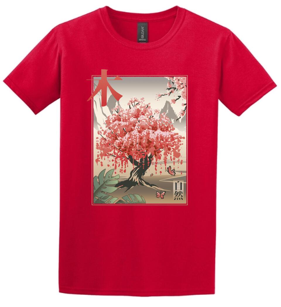 Japanese-Traditional-Tree Póló