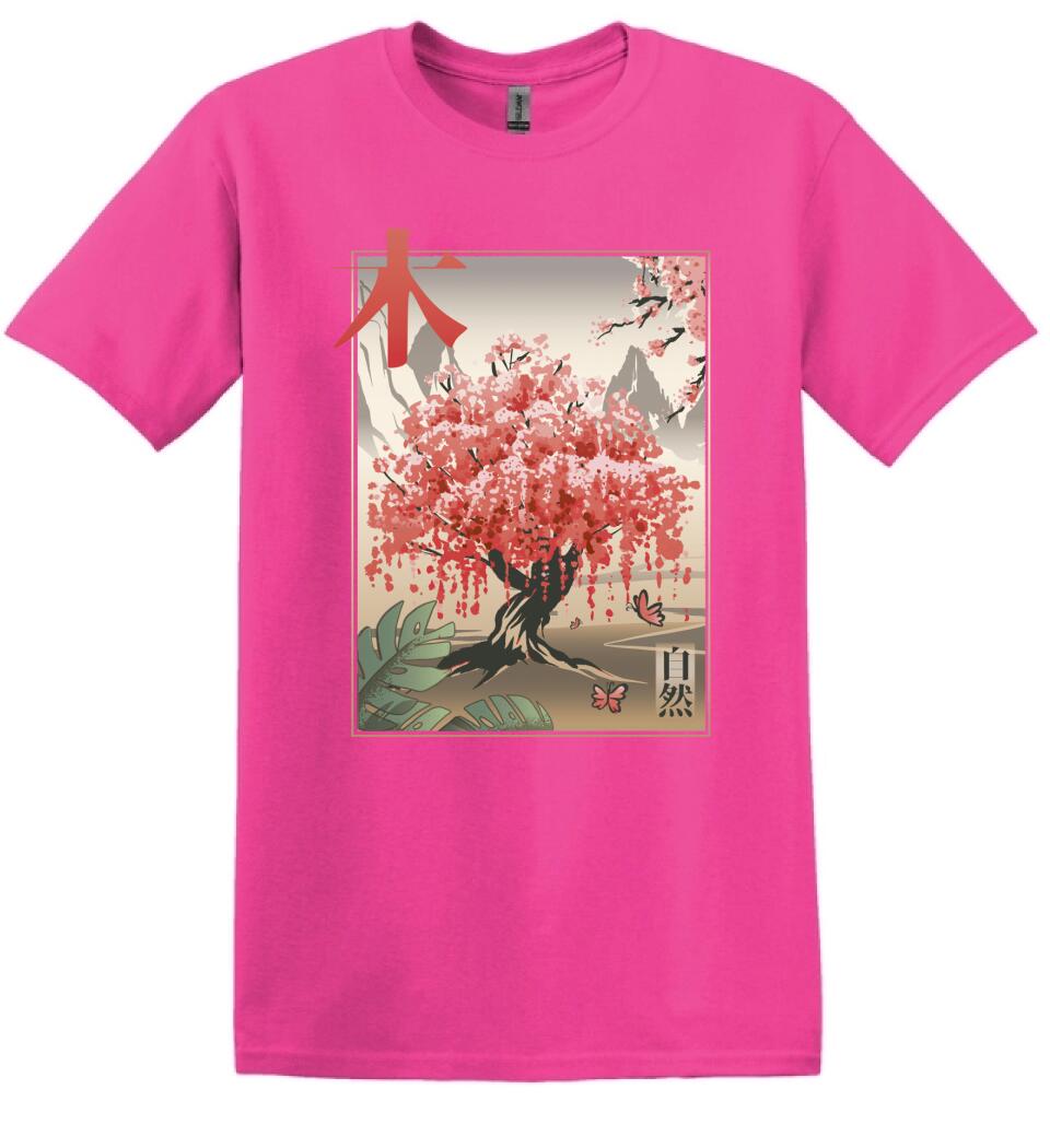 Japanese-Traditional-Tree Póló