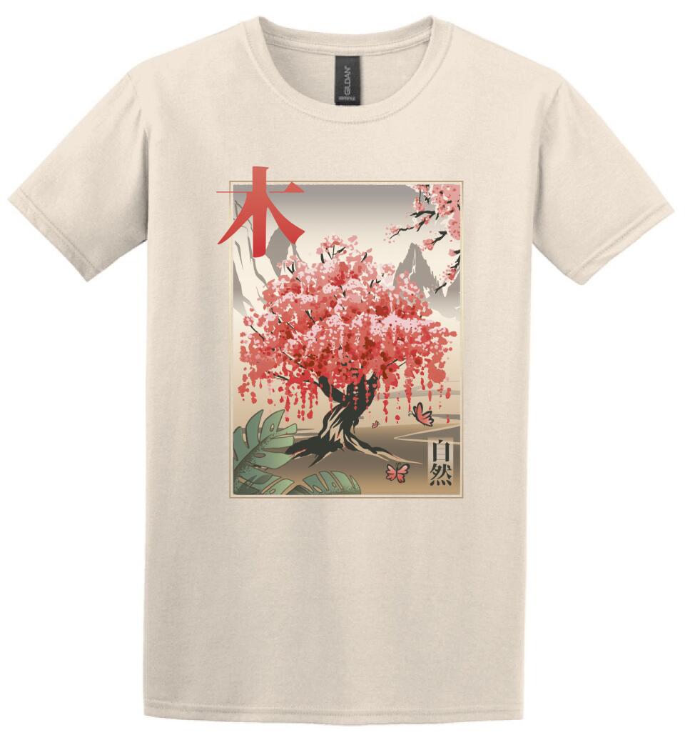 Japanese-Traditional-Tree Póló