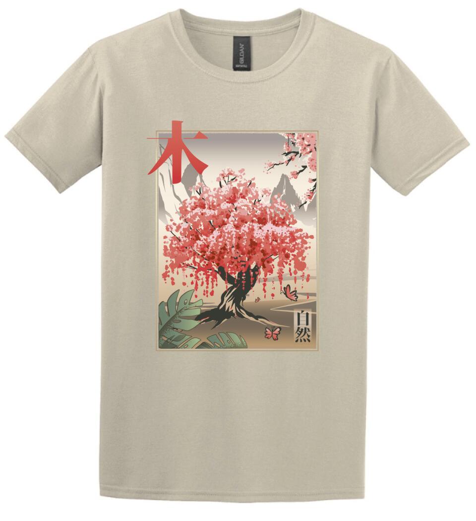 Japanese-Traditional-Tree Póló