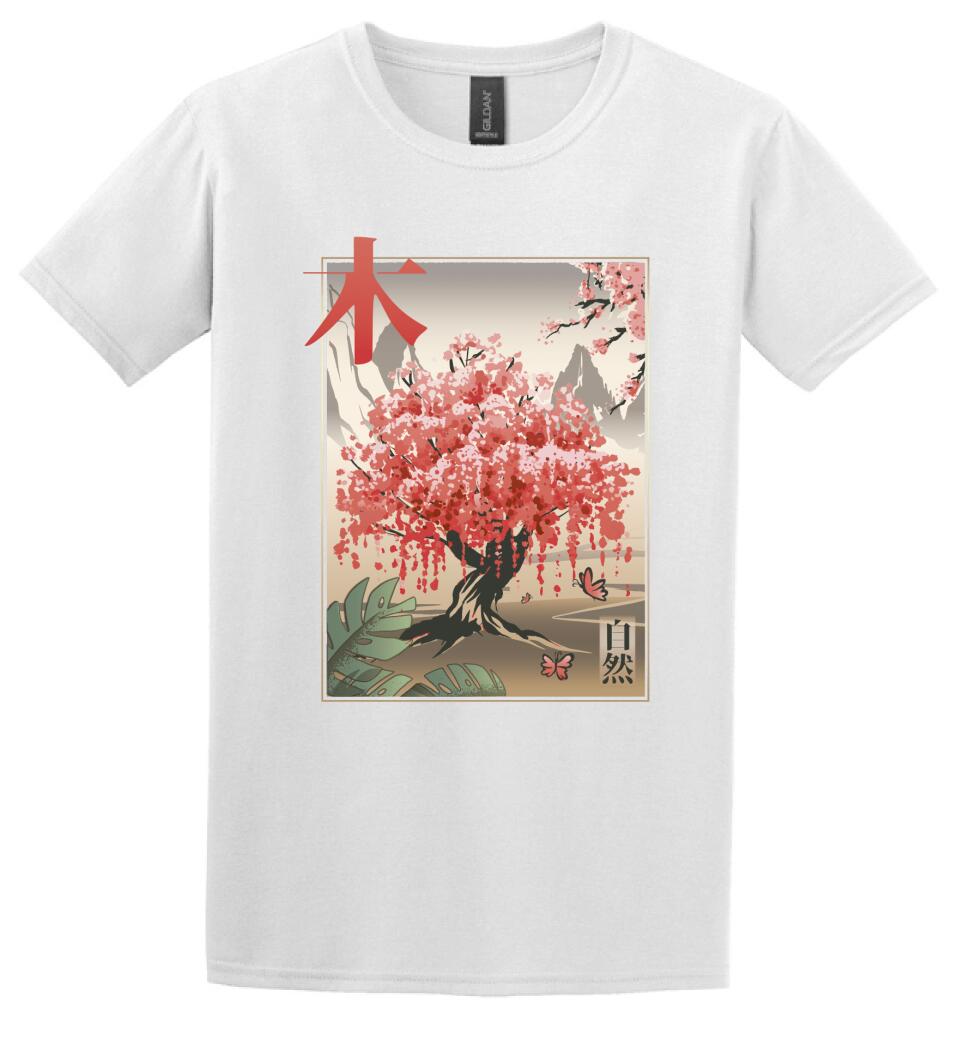 Japanese-Traditional-Tree Póló