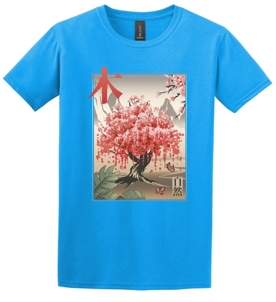 Japanese-Traditional-Tree Póló