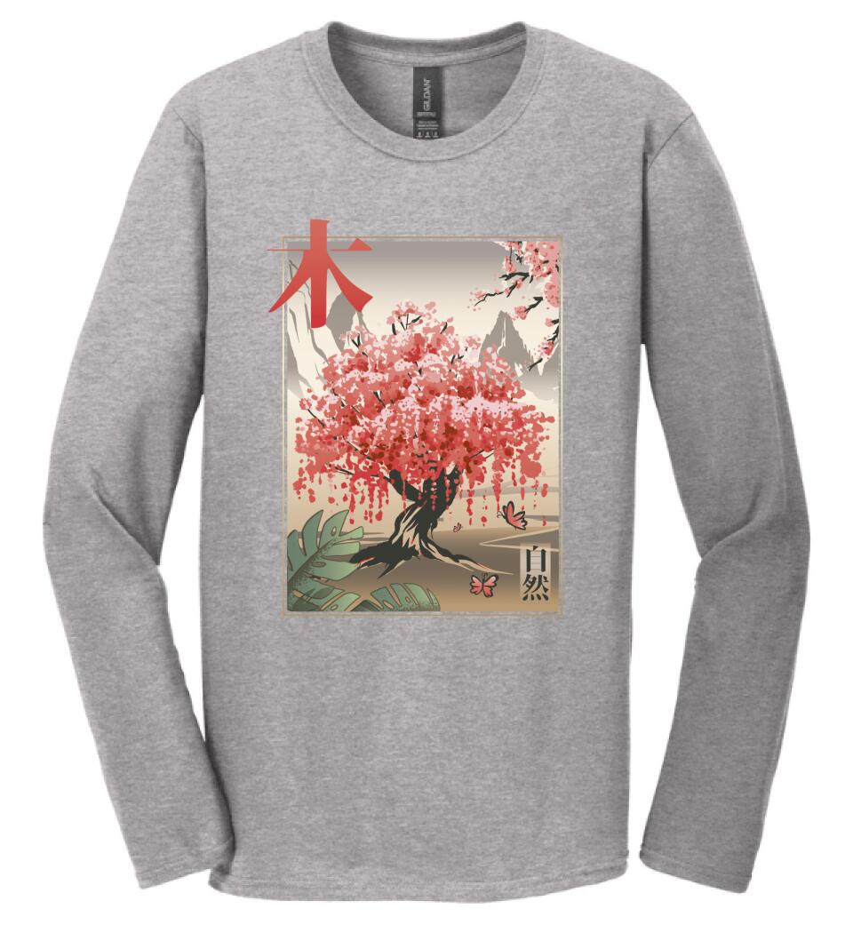 Japanese-Traditional-Tree Póló