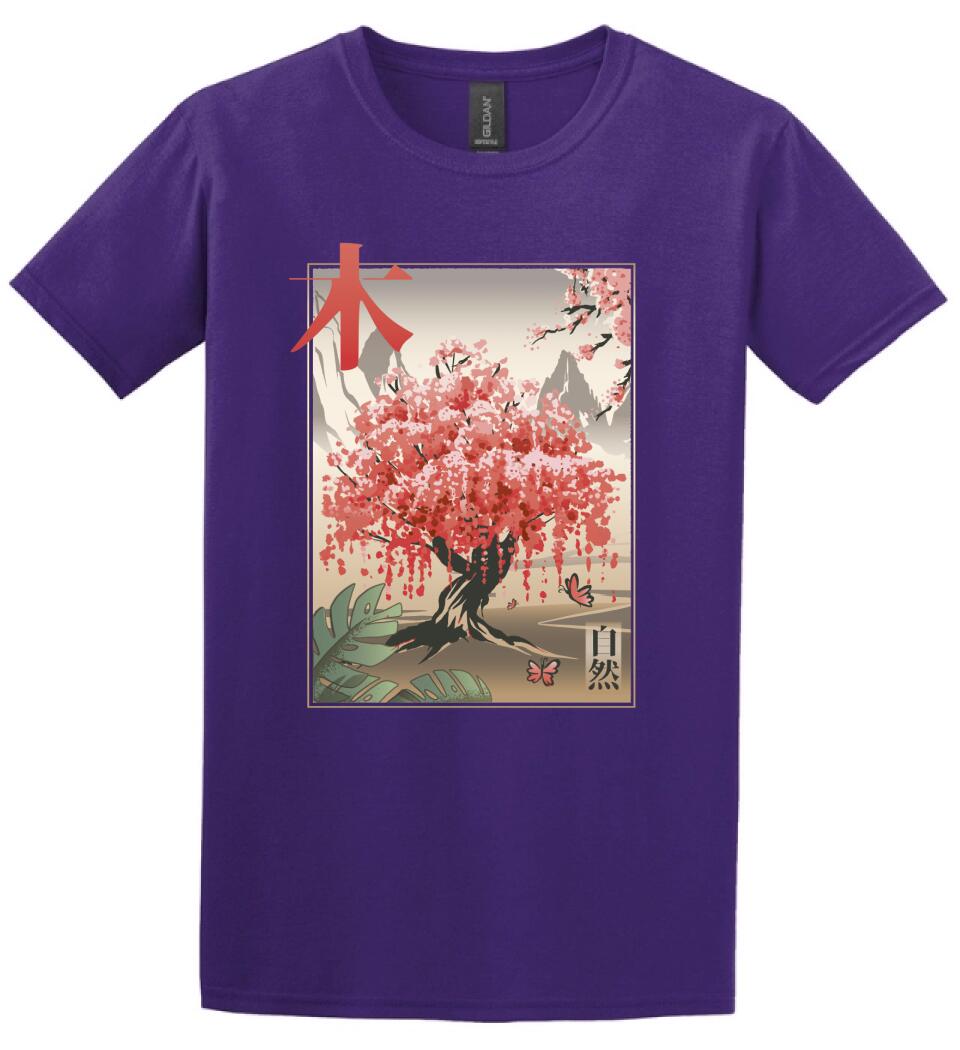 Japanese-Traditional-Tree Póló