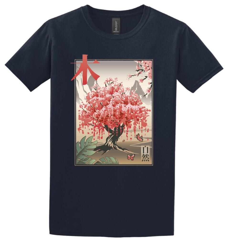 Japanese-Traditional-Tree Póló