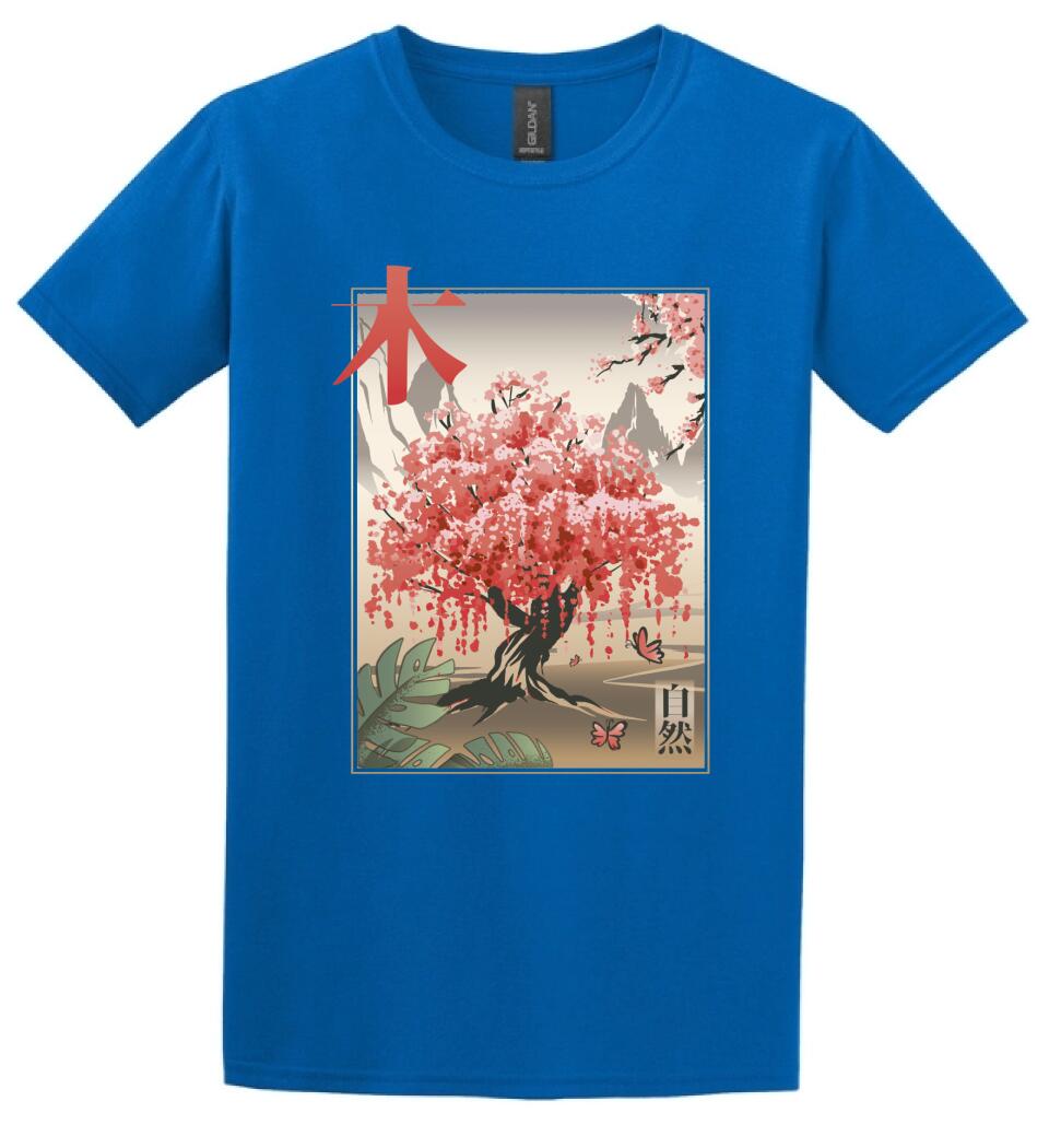 Japanese-Traditional-Tree Póló