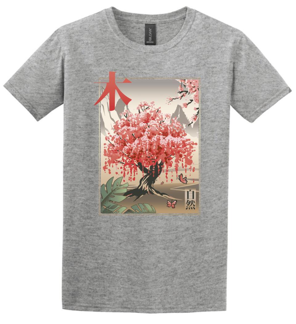 Japanese-Traditional-Tree Póló