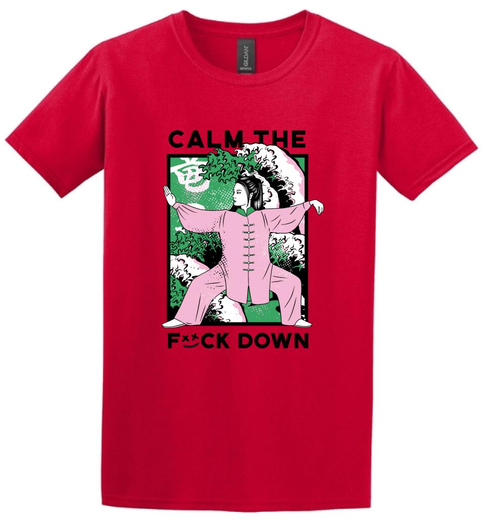 calmTFDTshirt Póló