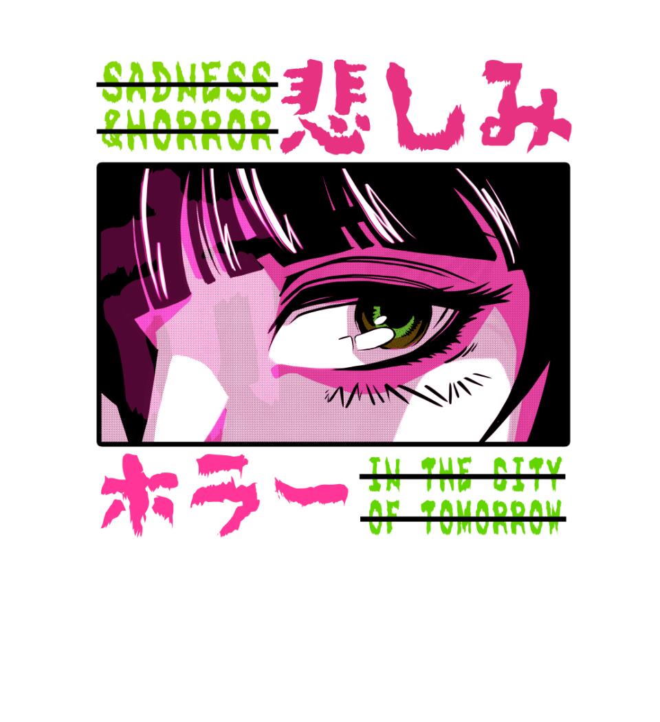 HorrorCityGirl Póló