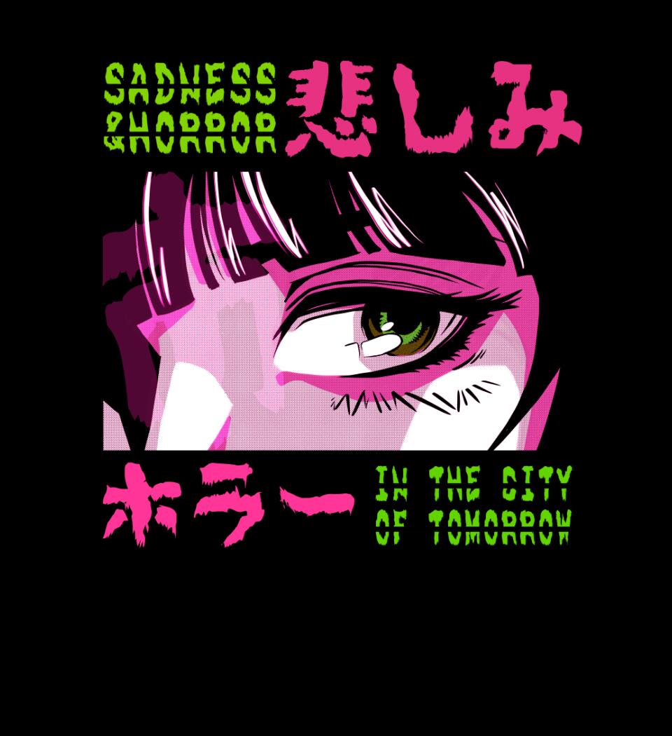 HorrorCityGirl Póló