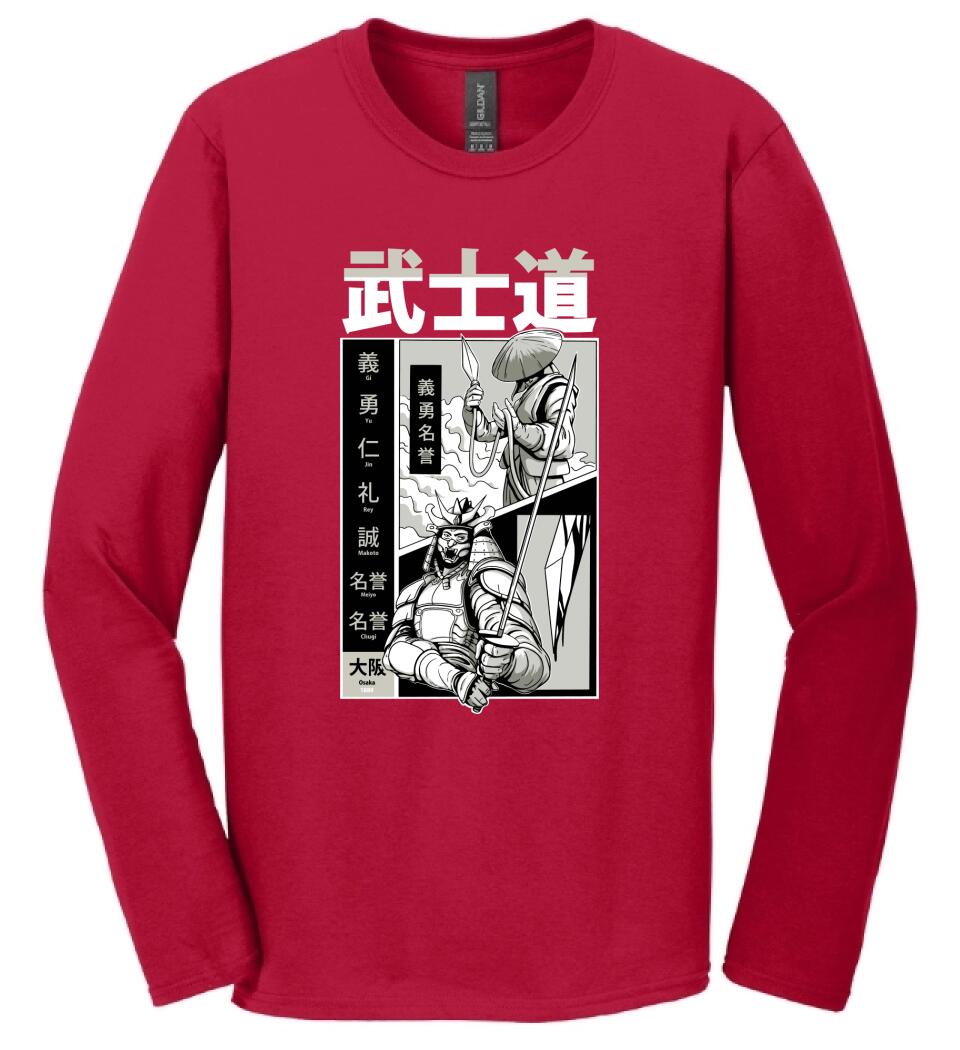 Samurai_Bushido 2 Póló