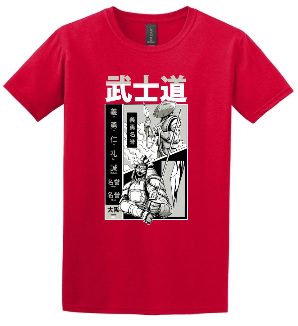 Samurai_Bushido 2 Póló