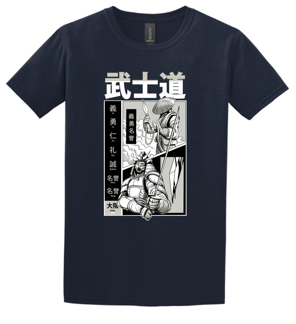 Samurai_Bushido 2 Póló