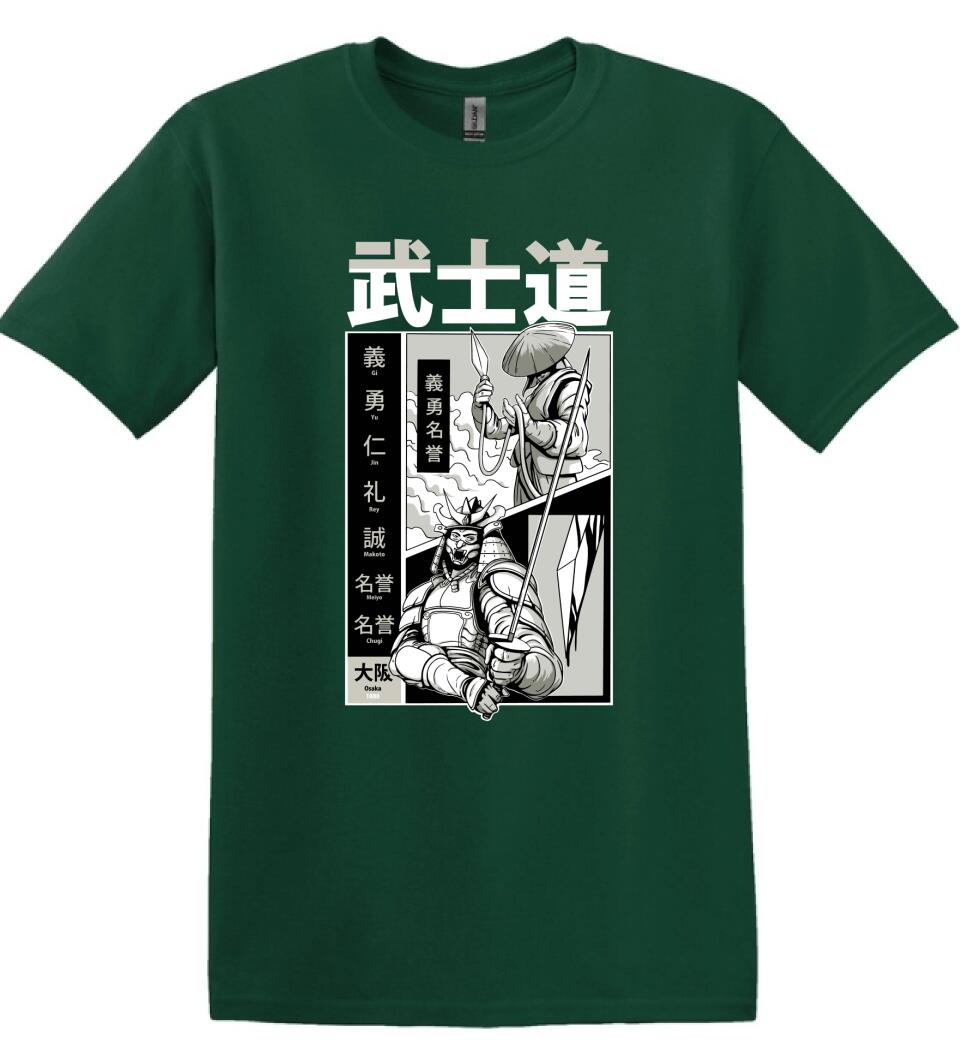 Samurai_Bushido 2 Póló