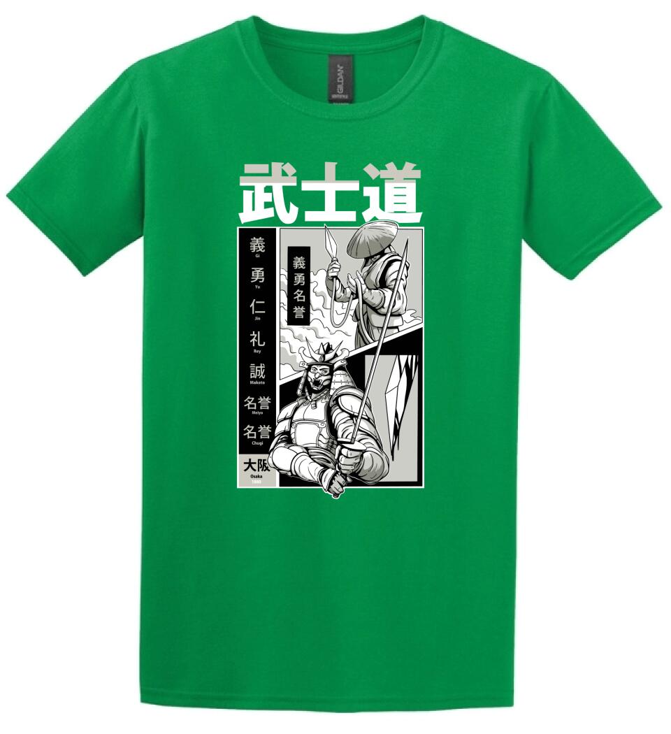 Samurai_Bushido 2 Póló