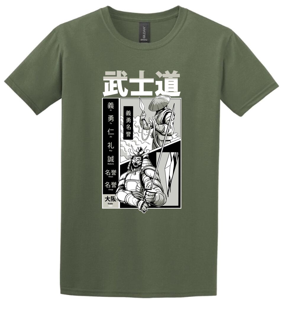 Samurai_Bushido 2 Póló