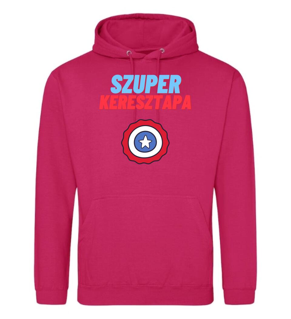 Szuper keresztapa csillag póló