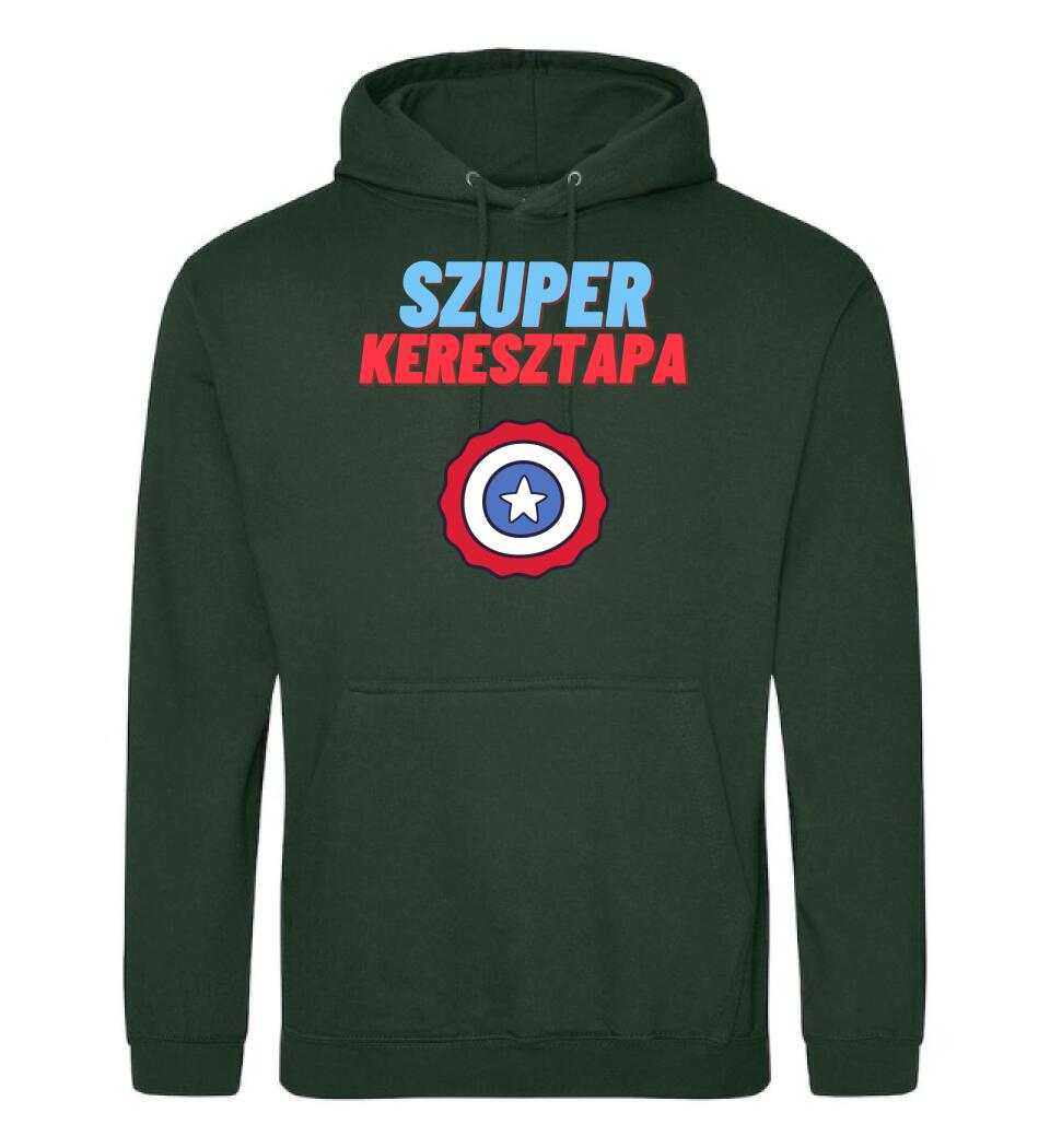 Szuper keresztapa csillag póló