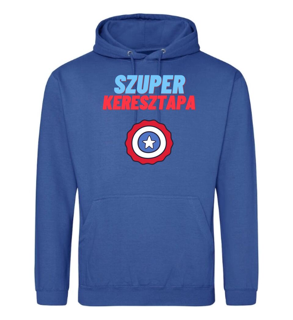 Szuper keresztapa csillag póló