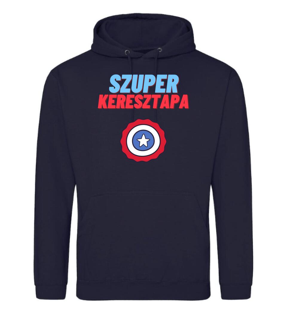Szuper keresztapa csillag póló