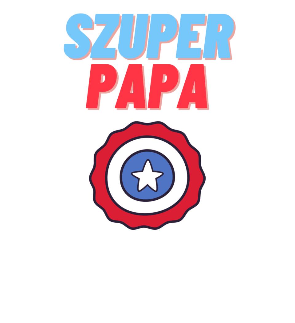 Szuper papa csillag póló