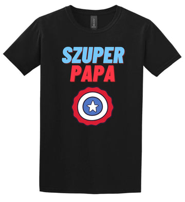 Szuper papa csillag póló