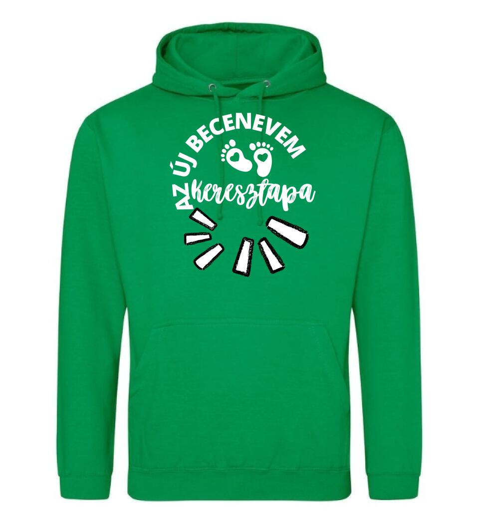 Új becenevem keresztapa póló