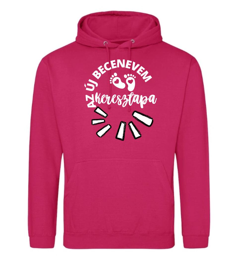 Új becenevem keresztapa póló