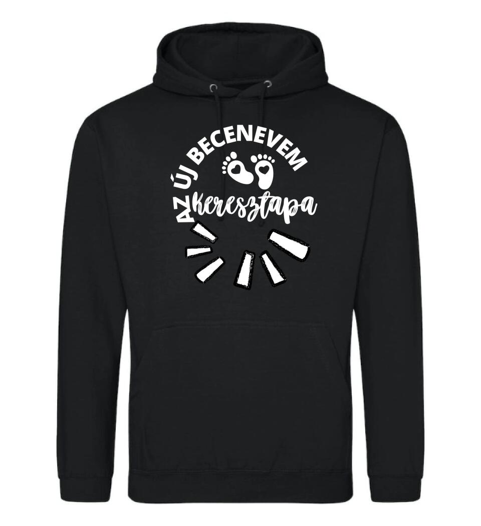 Új becenevem keresztapa póló