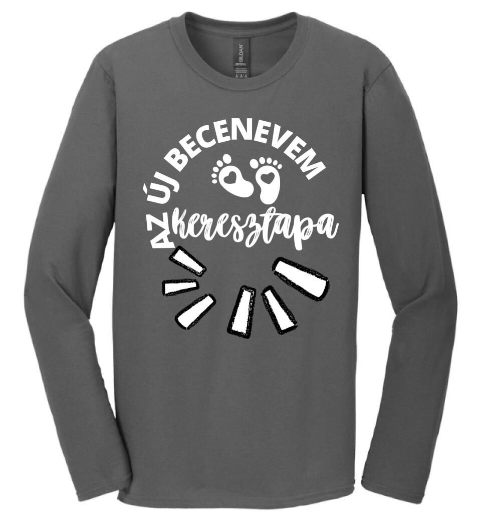 Új becenevem keresztapa póló