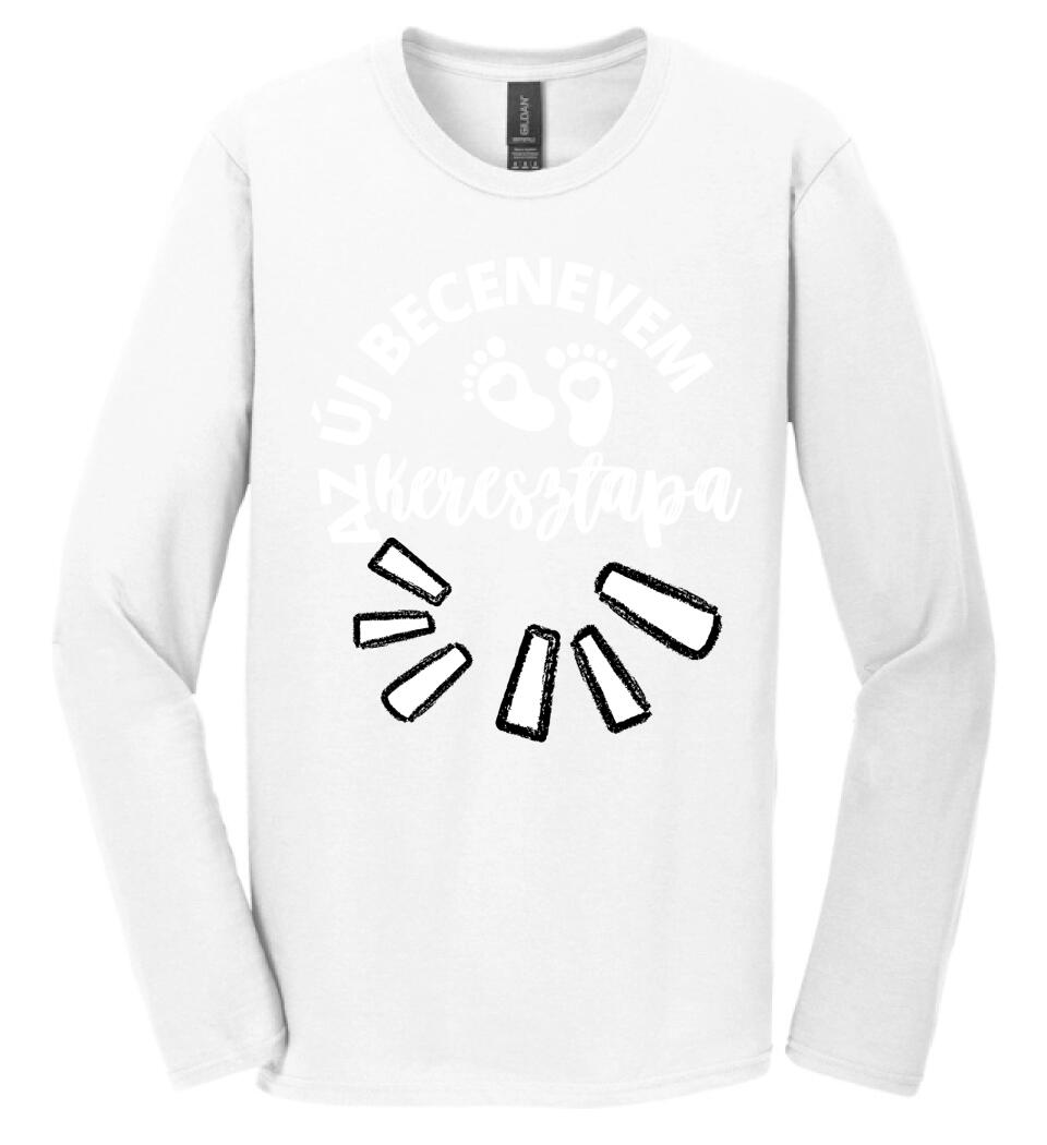 Új becenevem keresztapa póló