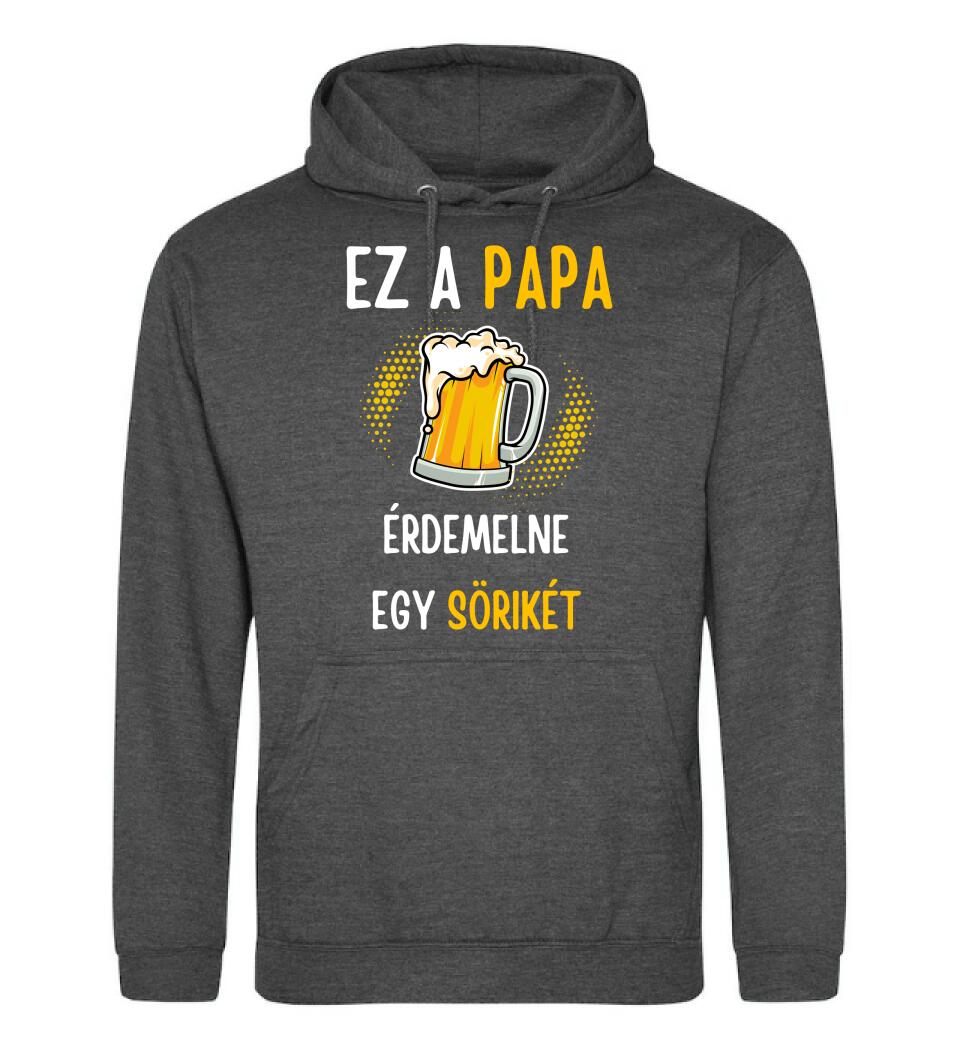 Papa sörikéje póló