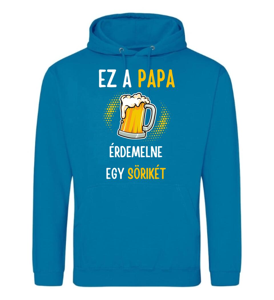 Papa sörikéje póló