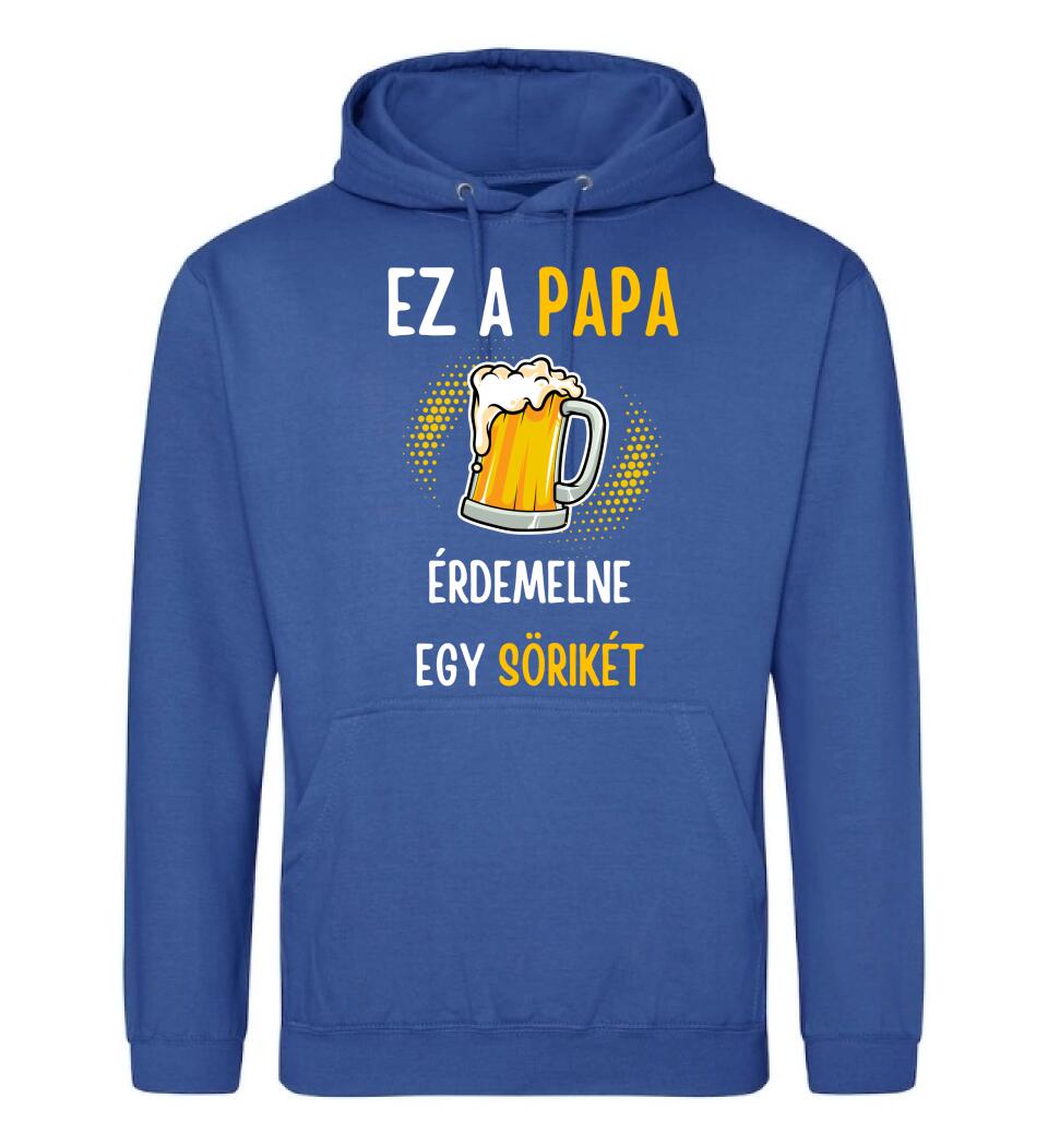 Papa sörikéje póló