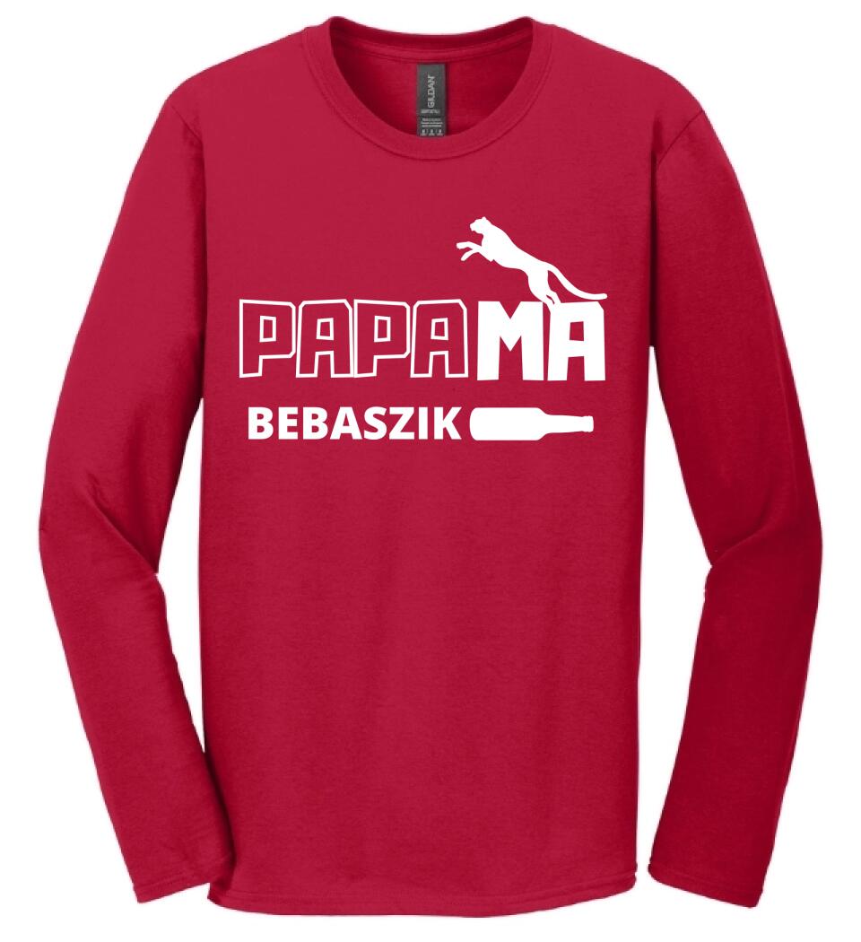 Papamabebaszik póló