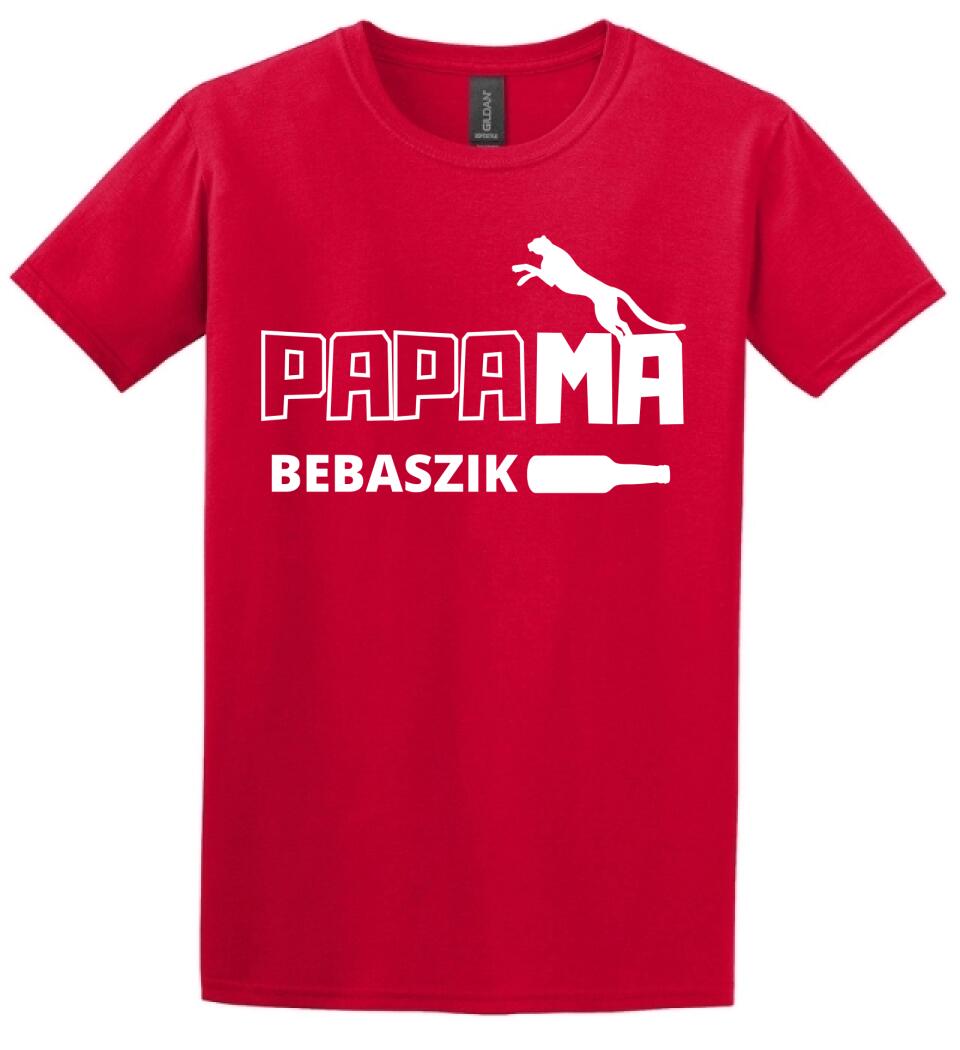 Papamabebaszik póló