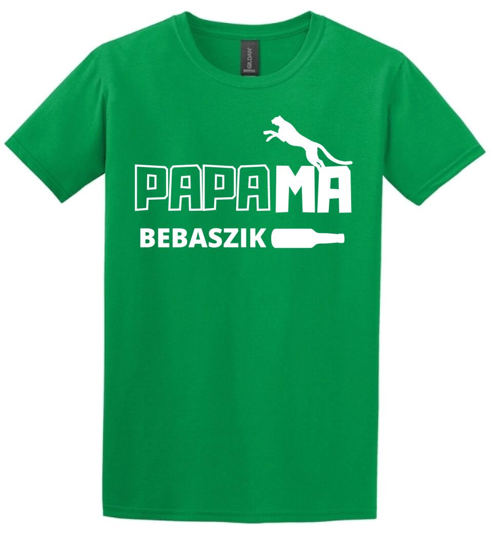 Papamabebaszik póló