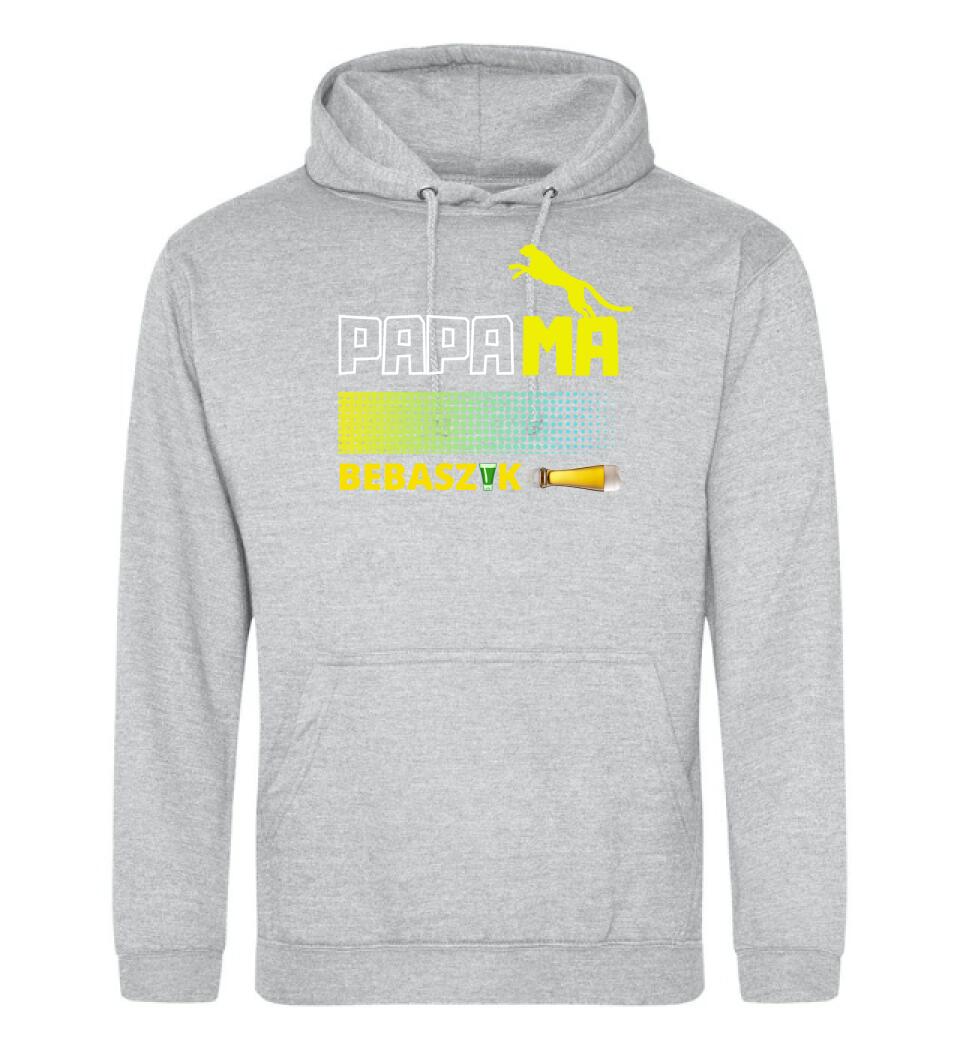 Papamabebaszik szines póló