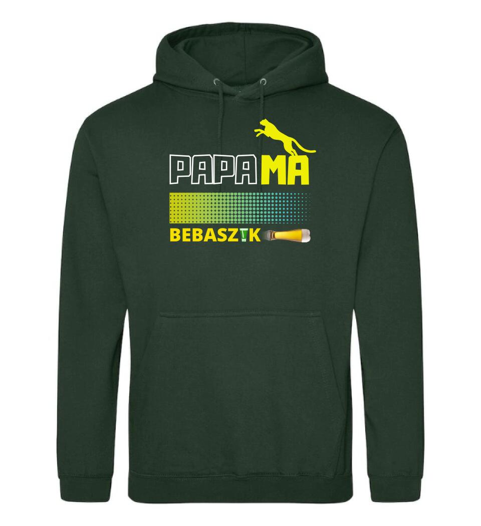 Papamabebaszik szines póló