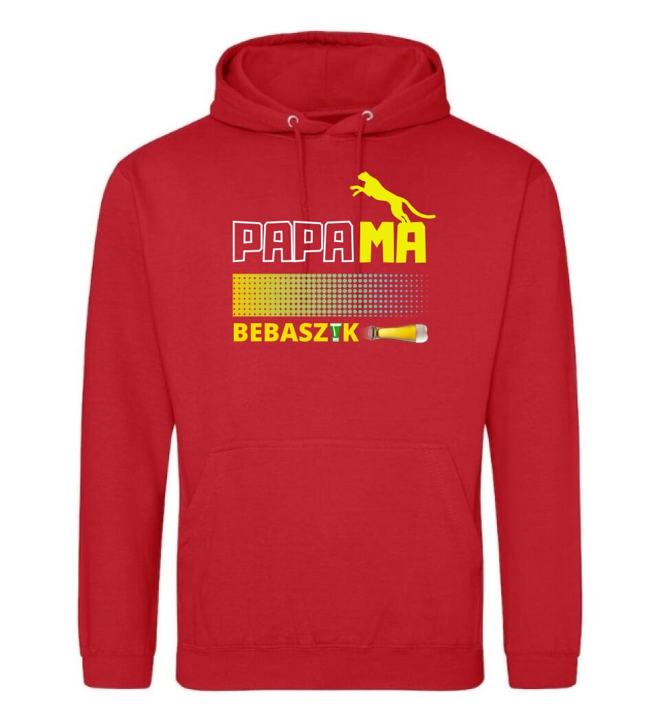 Papamabebaszik szines póló