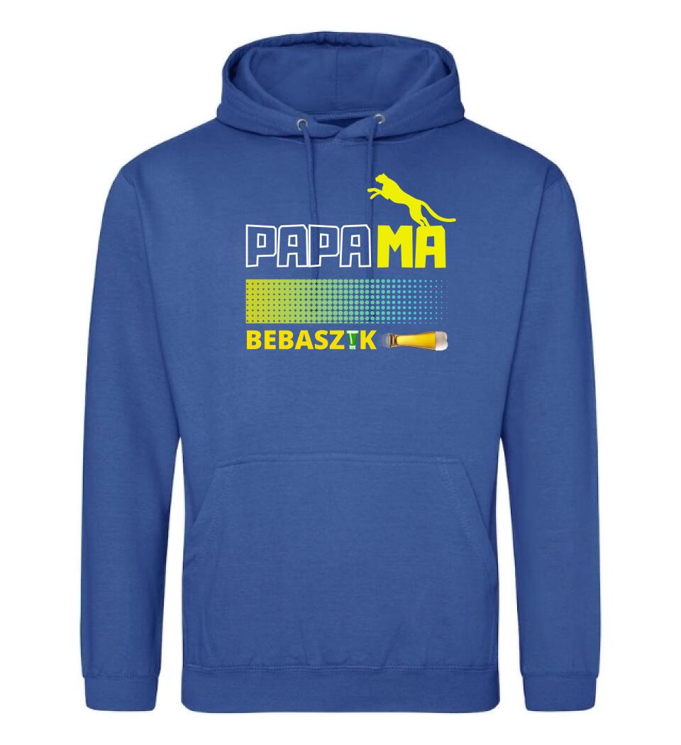 Papamabebaszik szines póló