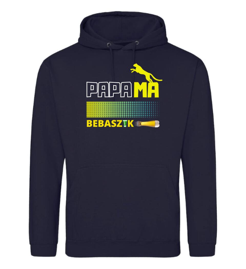 Papamabebaszik szines póló