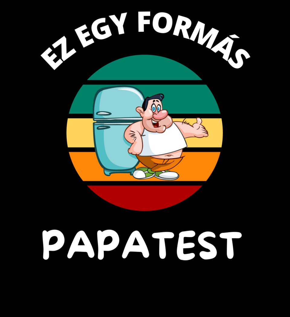 Papatest póló