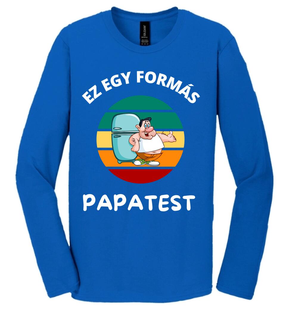 Papatest póló