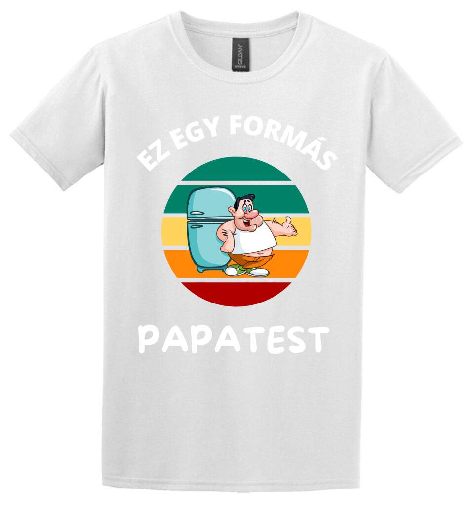 Papatest póló