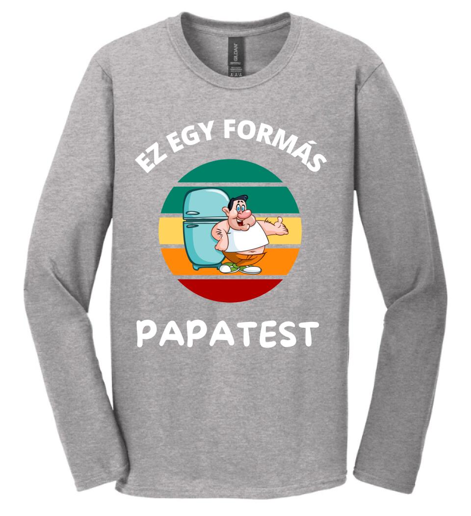 Papatest póló