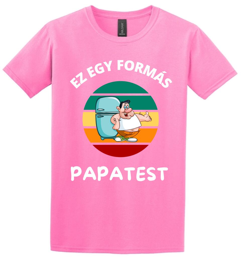 Papatest póló