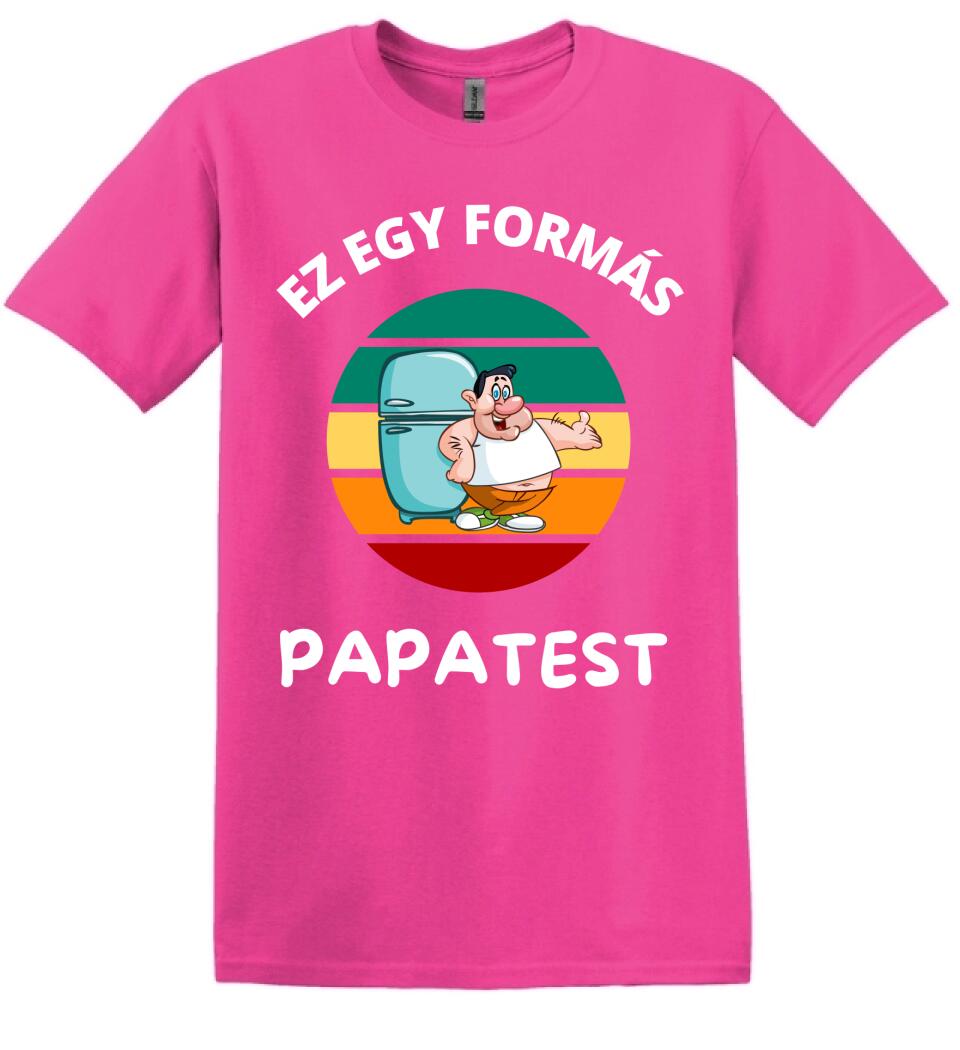 Papatest póló