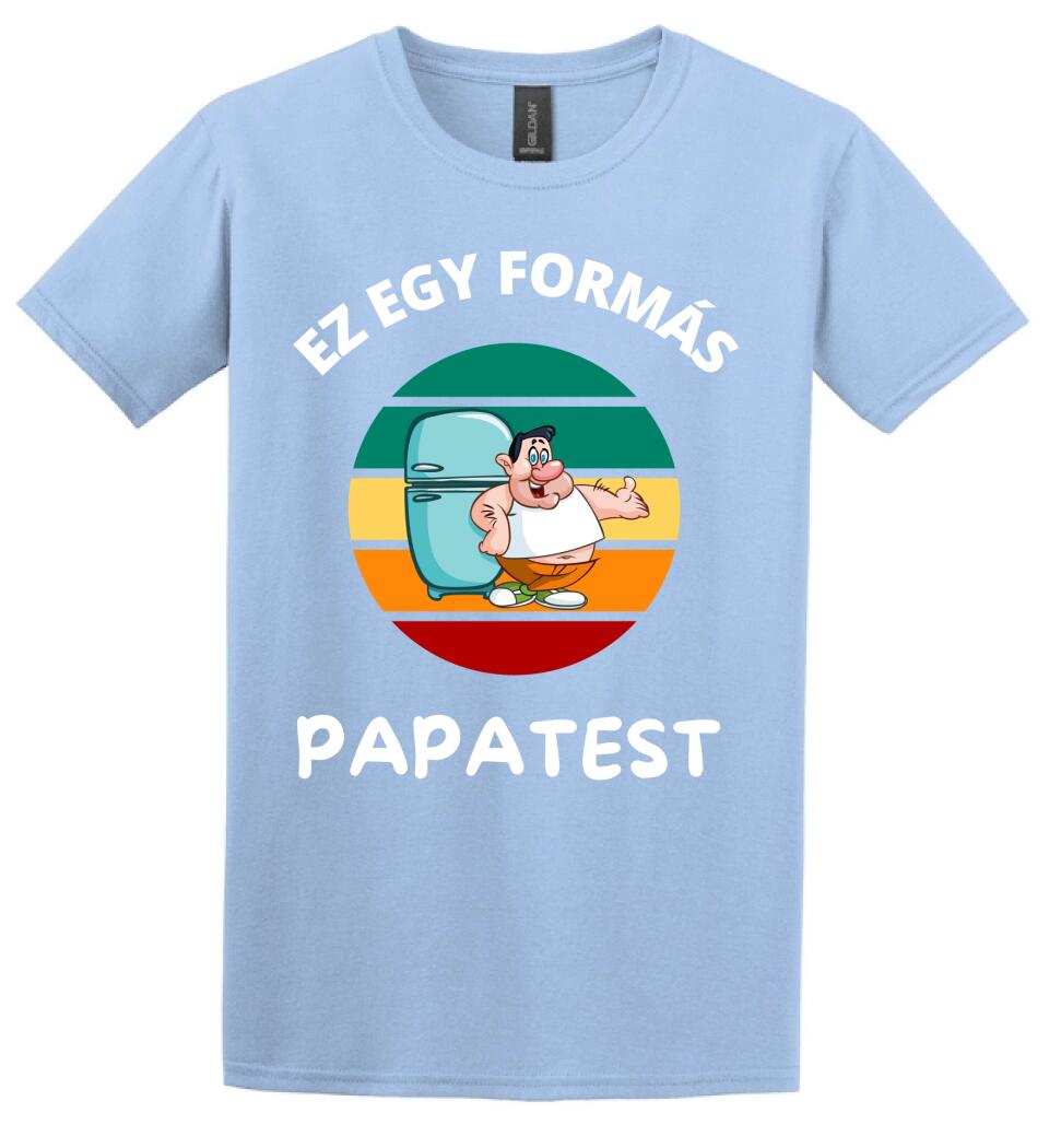 Papatest póló