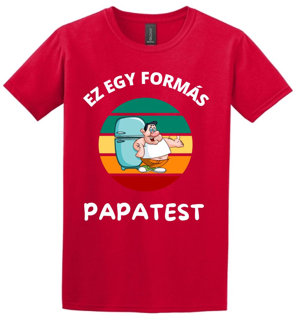 Papatest póló